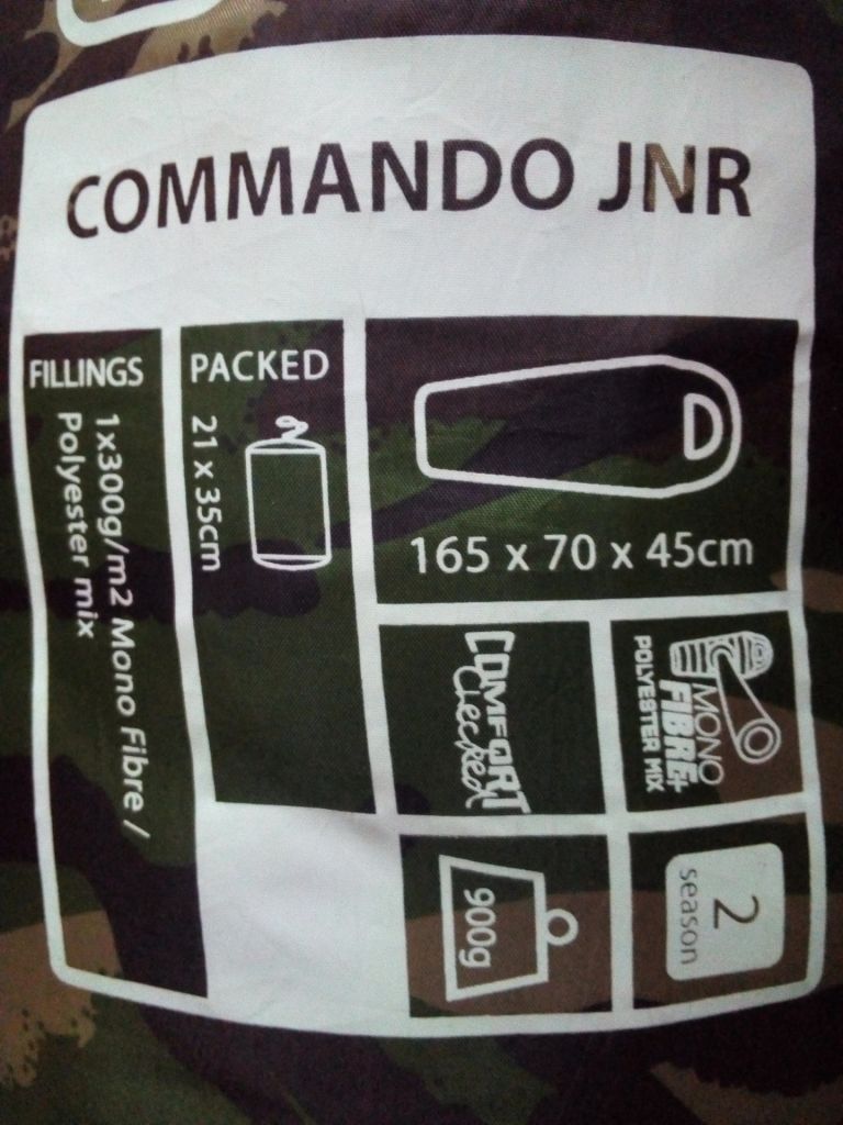Спальный мешок Higear Junior Commando, детский/подростковый, новый - фото фото фото 1
