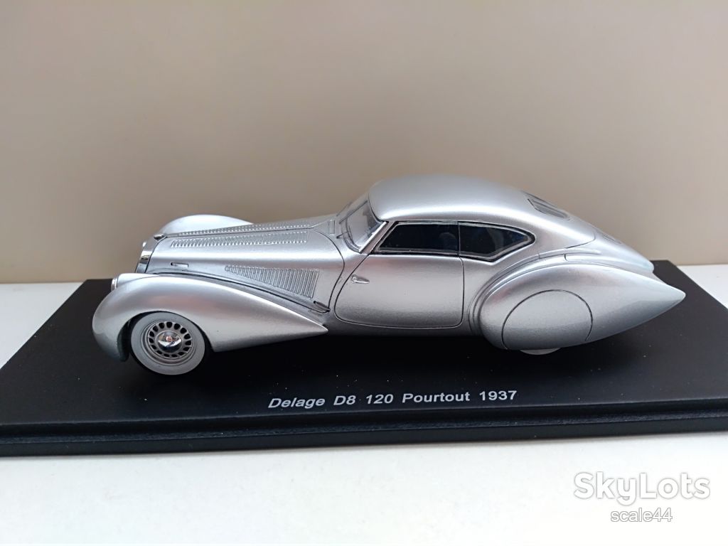 Delage D8 120 Pourtout 1937.Spark.1:43 - фото фото фото 1