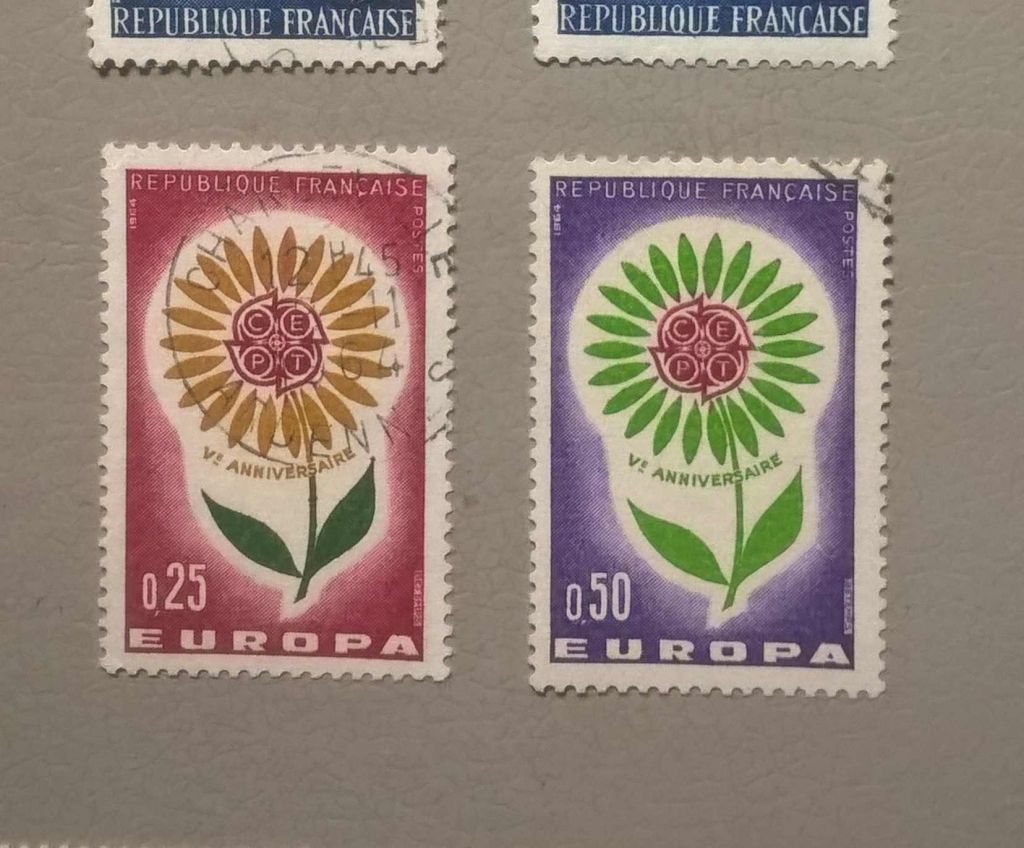 Франция Флора Цветы 1964 - фото фото фото 0