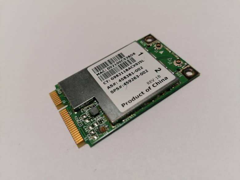 Б/У Wi-Fi модуль Broadcom BCM94312MCG miniPCI-E от HP Compaq 6735s - фото фото фото 2