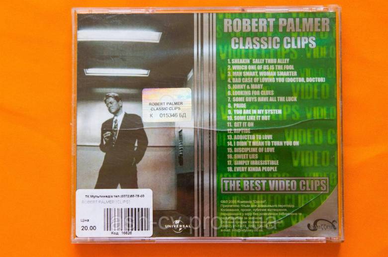 Музичний диск CD. ROBERT PALMER - фото фото фото 2