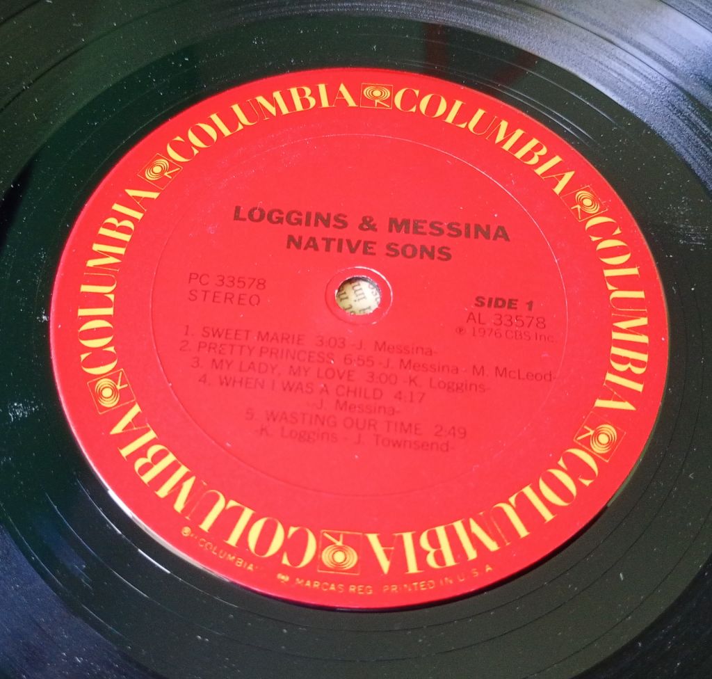 LOGGINS &amp; MESSINA Native Sons LP EX-/VG - фото фото фото 3