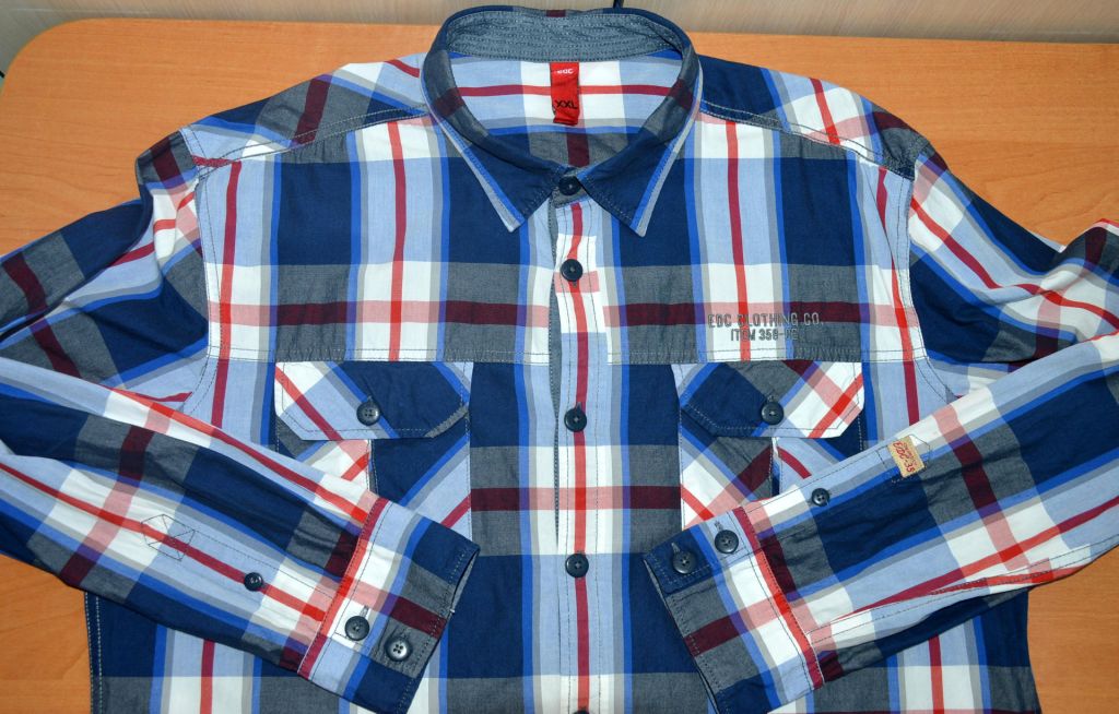 EDC by ESPRIT сорочка чоловіча original XXL сток Y2F4-3 - фото фото фото 4