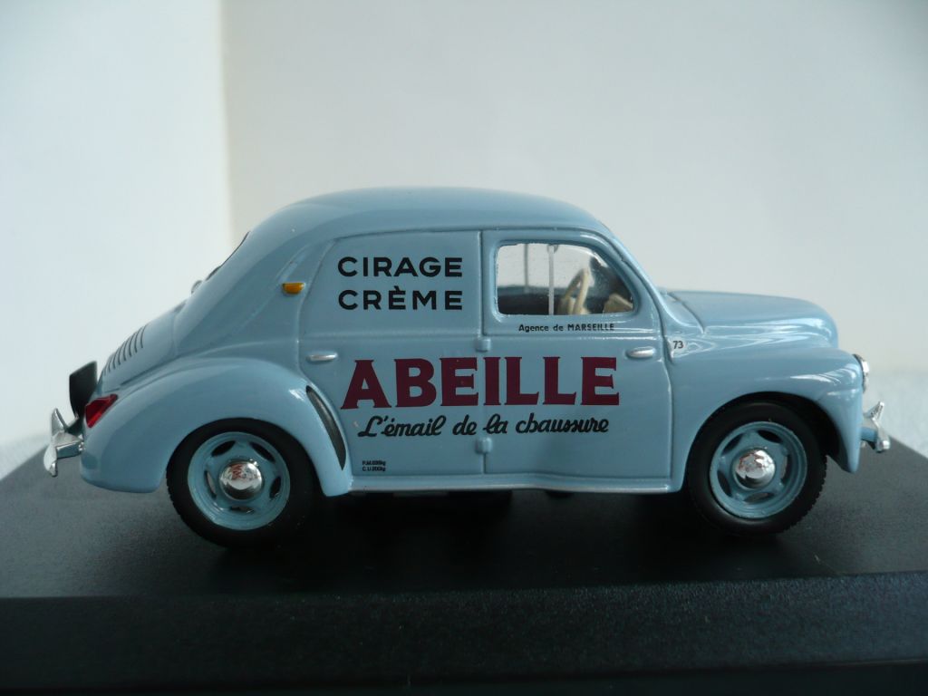 Renault 4CV - Cirage Abeille 1:43 Altaya - фото фото фото 3