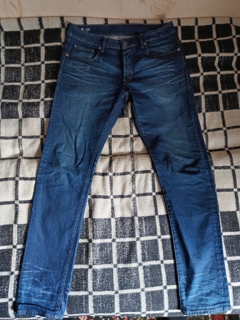 Джинси G-Star Raw 3301 Slim - фото фото фото 0
