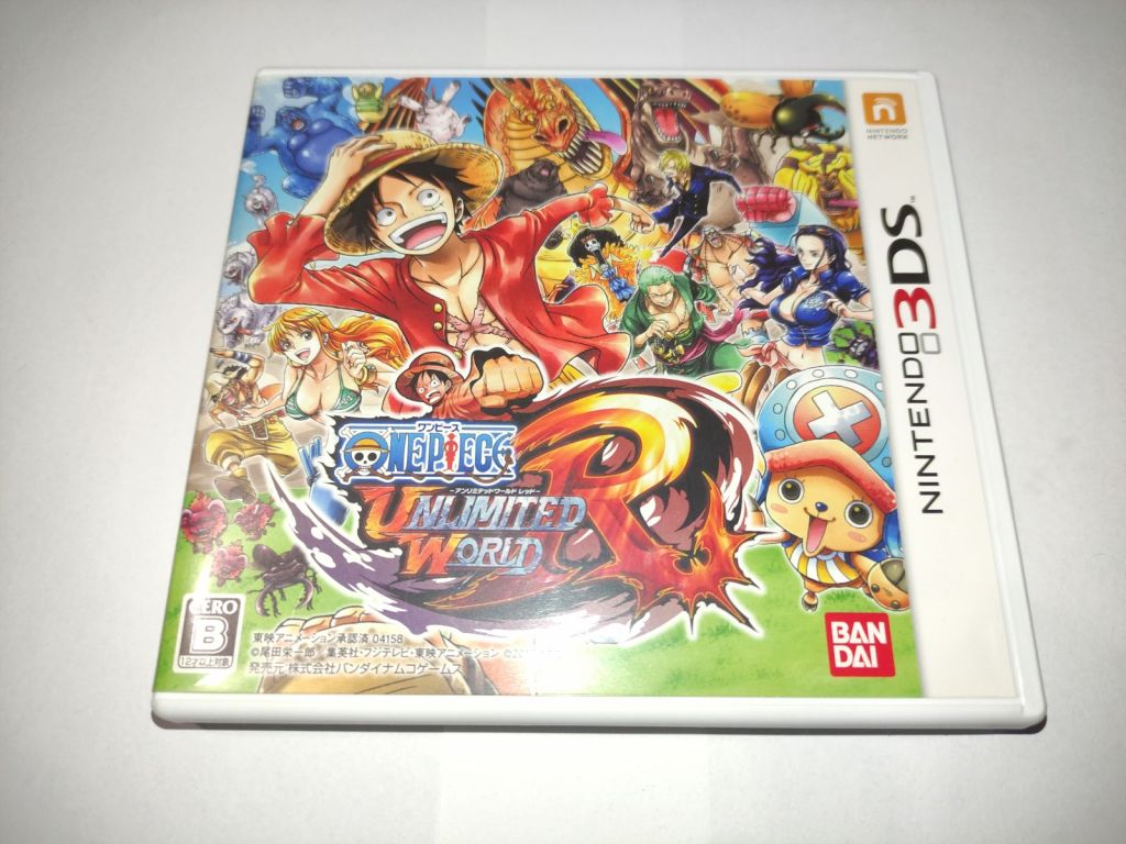One Piece Unlimited World R Nintendo 3DS Японія б/в - фото фото фото 0