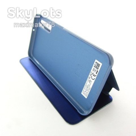ЧЕХОЛ КНИЖКА CLEAR VIEW Samsung A7 A750 blue - фото фото фото 1