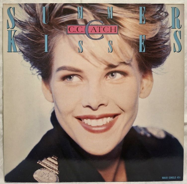 C.C. Catch - Summer Kisses - 1988.  (EP). 12. Vinyl. Пластинка. Germany. - фото фото фото 0