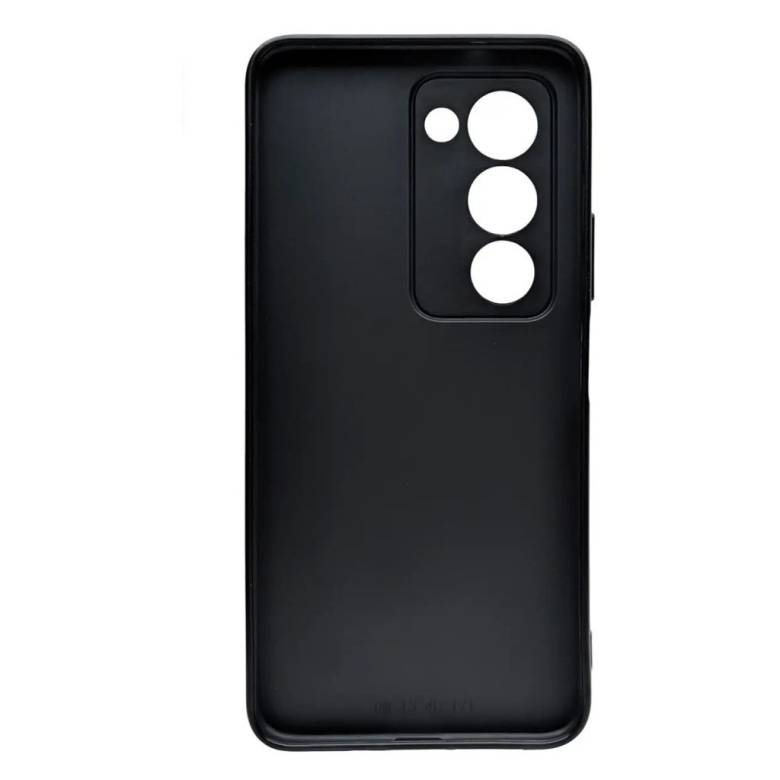 Xiaomi Poco M7 4G Чехол силиконовый Карбон (черный) - фото фото фото 1