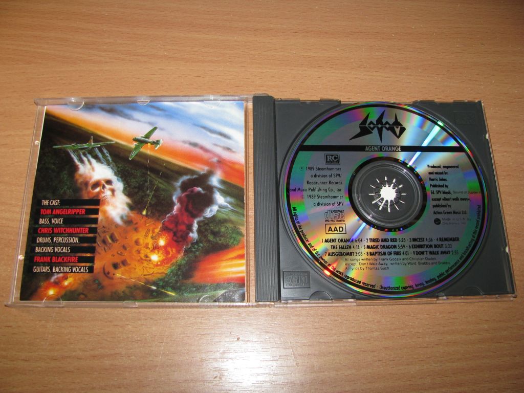 SODOM - Agent Orange  (1989 Roadracer 1st press,USA) - фото фото фото 1