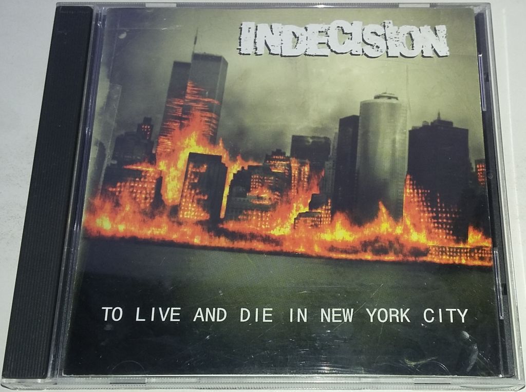 INDECISION To Live And Die In New York City CD US - фото фото фото 0