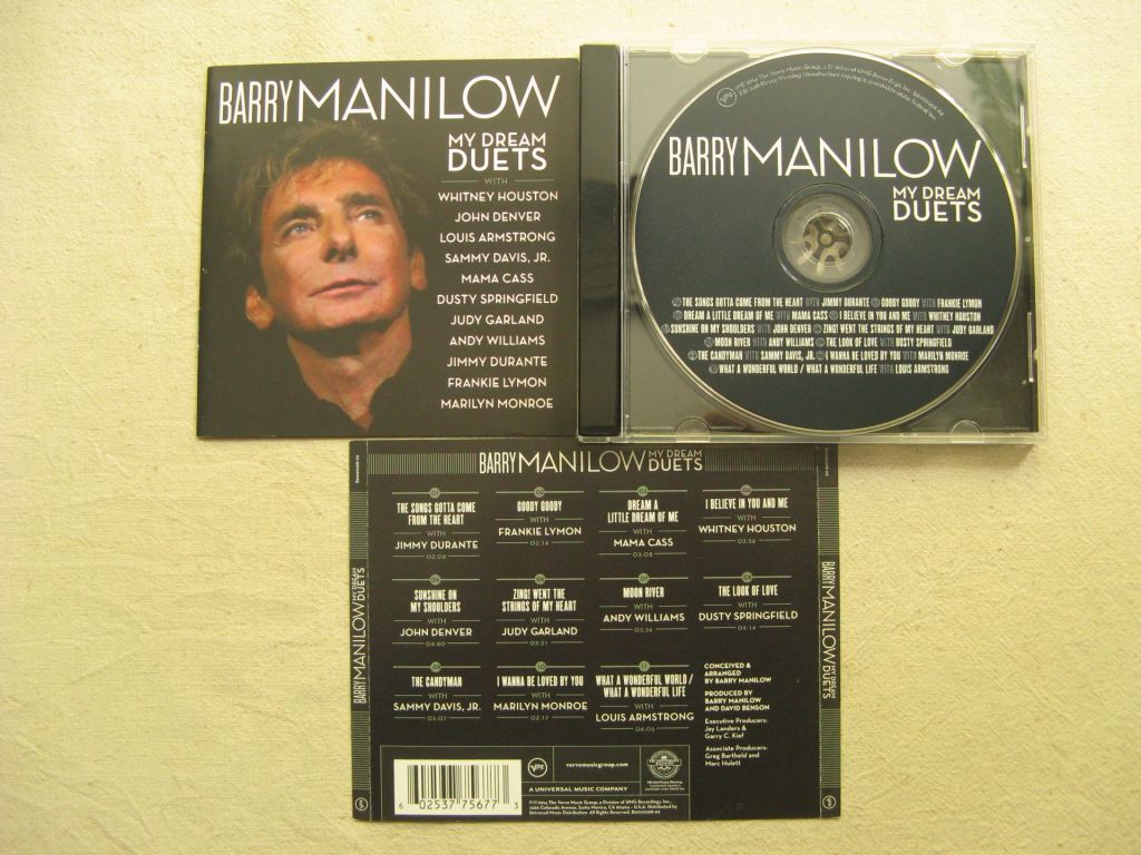 CD Barry Manilov. My Dream Duets. 2014. - фото фото фото 1
