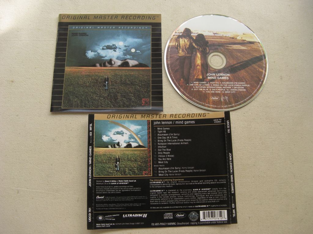 CD Beatles Family. John Lennon /ex-Beatles/. Mind Games. 1983. - фото фото фото 2