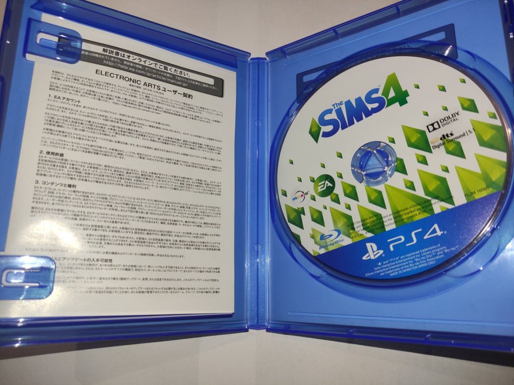 Sims 4 PS4 Playstation 4 Англійська Мова б/в  (Японська версія) - фото фото фото 1