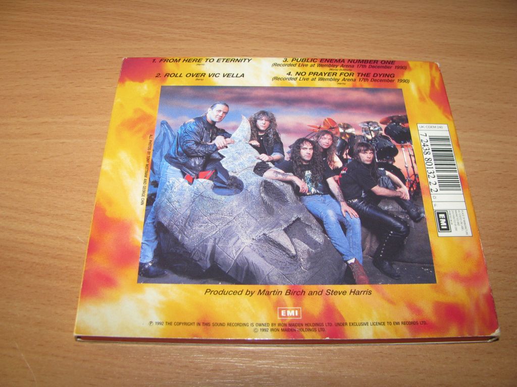 IRON MAIDEN - From Here To Eternity   (1992 EMI DIGI,UK) - фото фото фото 1