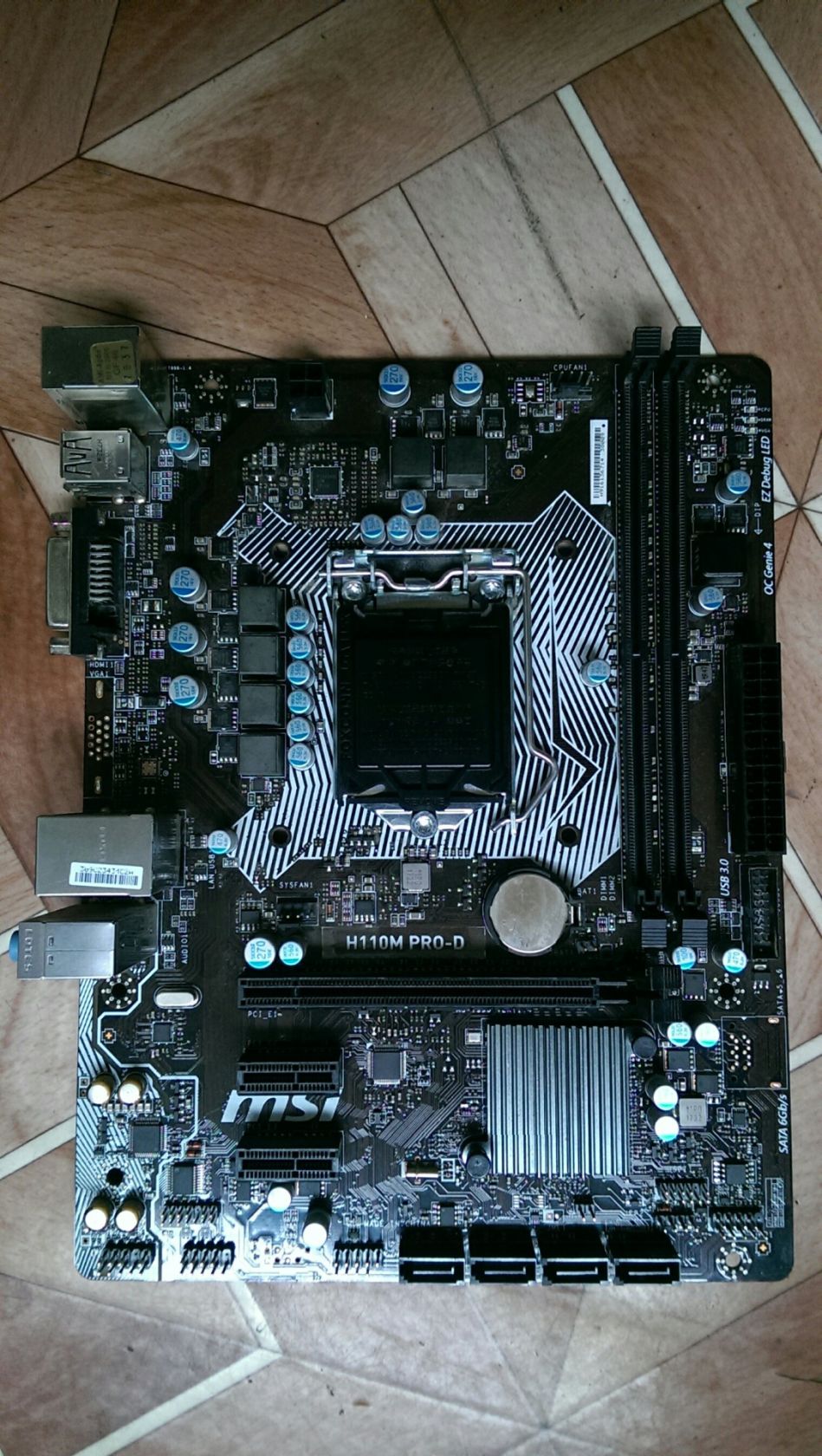 MSI H110 M Pro-D LGA 1151 материнська мат плата читайте опис - фото фото фото 0