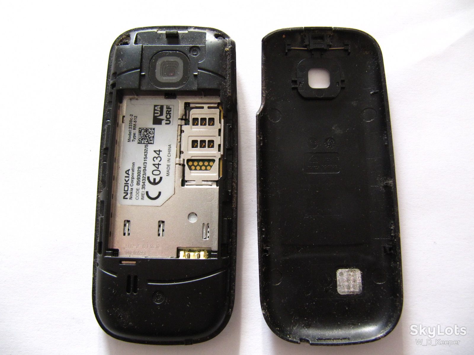 Nokia 2330c-2 RM-512 2330 classic, битий екран, кнопковий мобільний телефон - фото фото фото 2