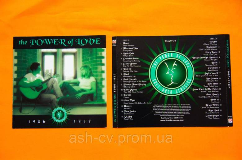 Музичний диск CD. THE POWER OF LOVE - Soft ROCK classics (2cd) - фото фото фото 2