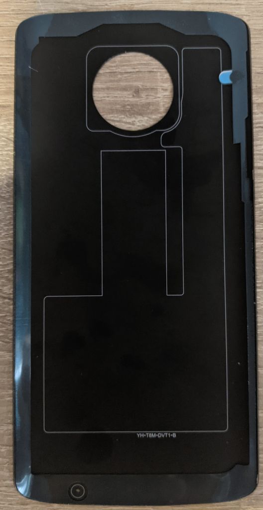 Задня кришка Motorola XT1926 Moto G6 Plus dark blue - фото фото фото 1