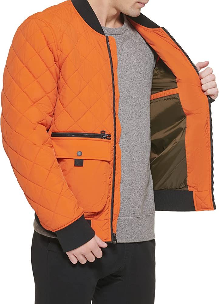 Бомбер Levis Dry Touch Nylon Quilted Utility Bomber Jacket - фото фото фото 5