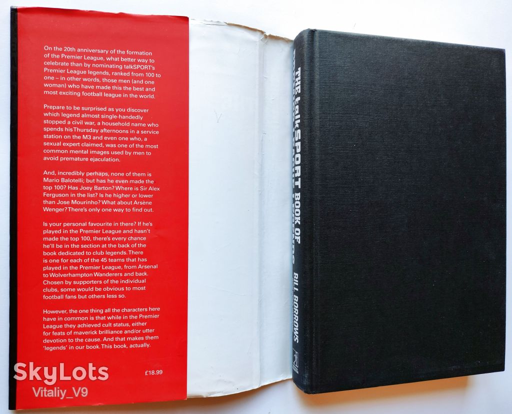 The talkSPORT Book of Premier League Legends. Bill Borrows. - фото фото фото 3