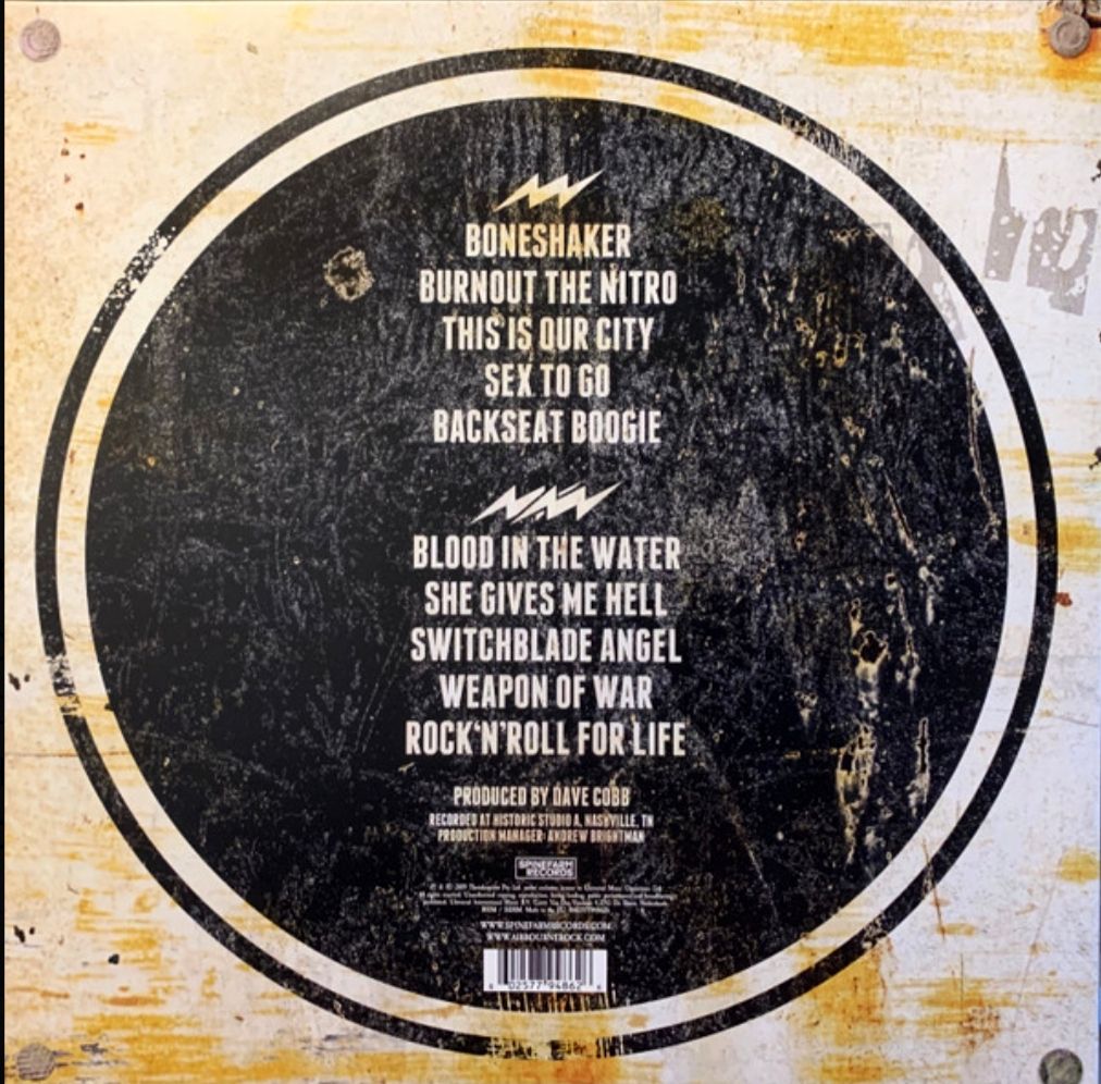 Airbourne - Boneshaker - 2019.  (LP). 12. Vinyl. Пластинка. Europe. S/S - фото фото фото 1