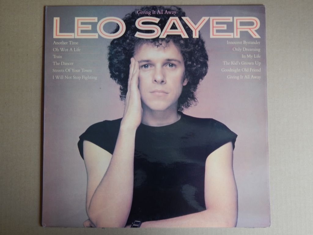 Leo Sayer ‎– Giving It All Away   (IMP ‎– IMP 110, UK) EX+/NM- - фото фото фото 0