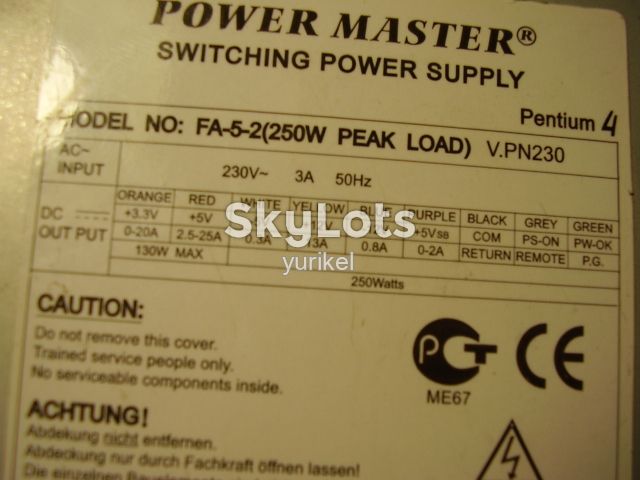 блок питания mikro ATX power master fa5-2 - фото фото фото 0