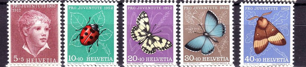 NM Фауна  Швейцария 1952 г MNH - - фото фото фото 0