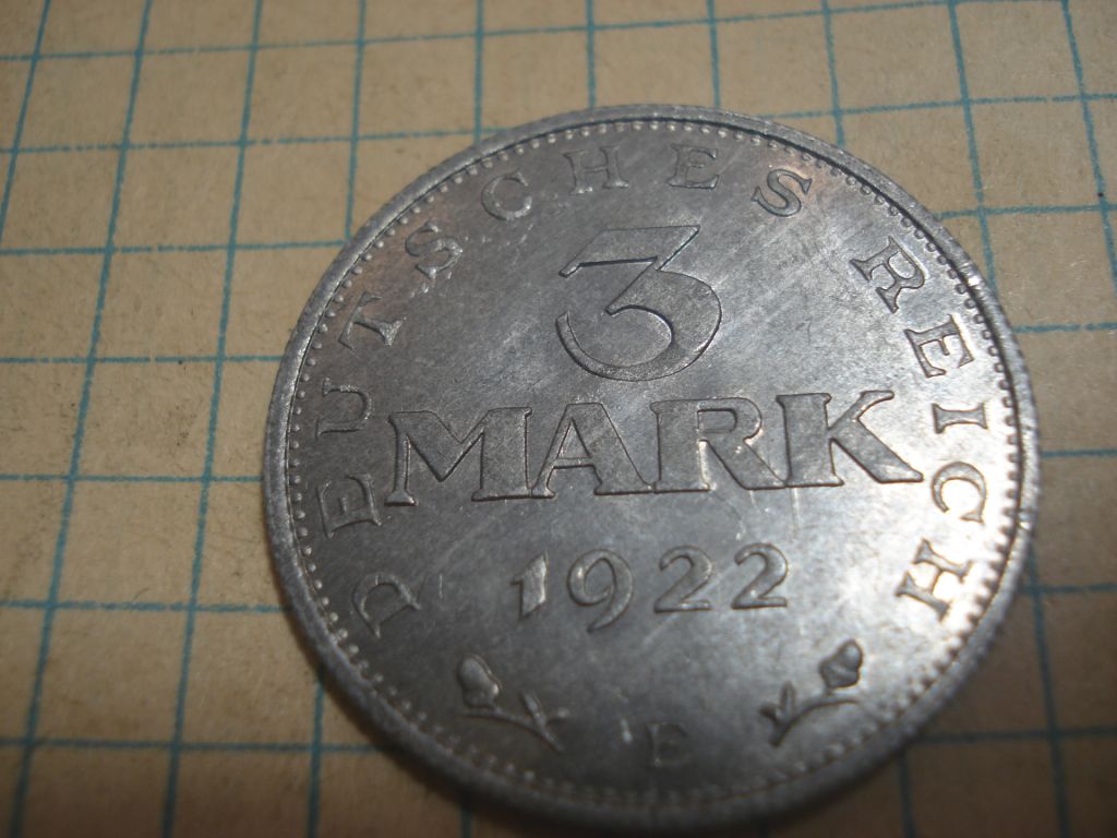 3марк 1922а Німеччина - фото фото фото 1