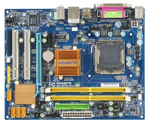 Мать 775 сокет  Gigabyte  GA-G31M-ES2L    (G31 Chipset) - фото фото фото 0