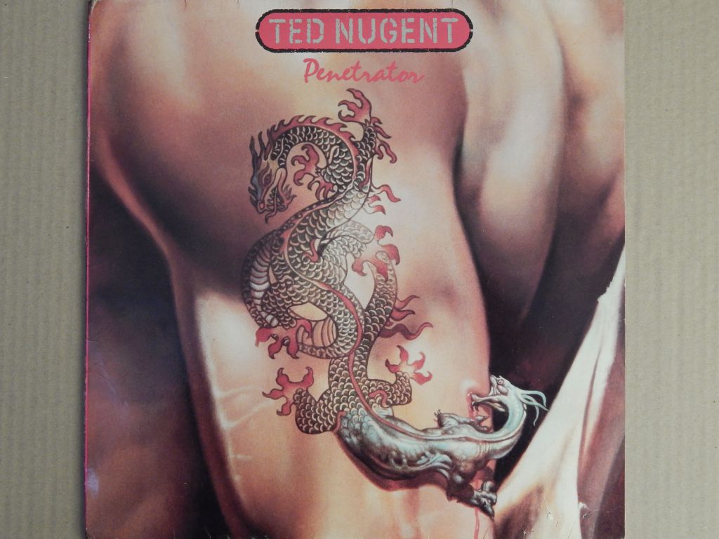 Ted Nugent ‎– Penetrator  (Atlantic ‎– 78-0125-1, Germany) EX+/EX+ - фото фото фото 0