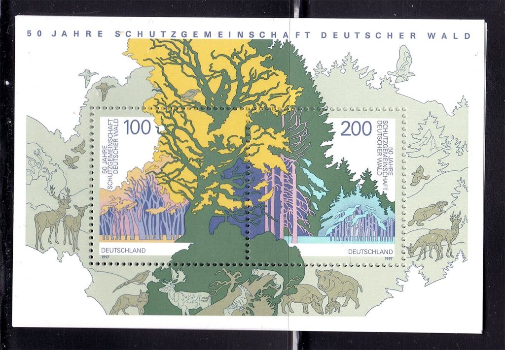 Германия   1997 г MNH - фауна - фото фото фото 0