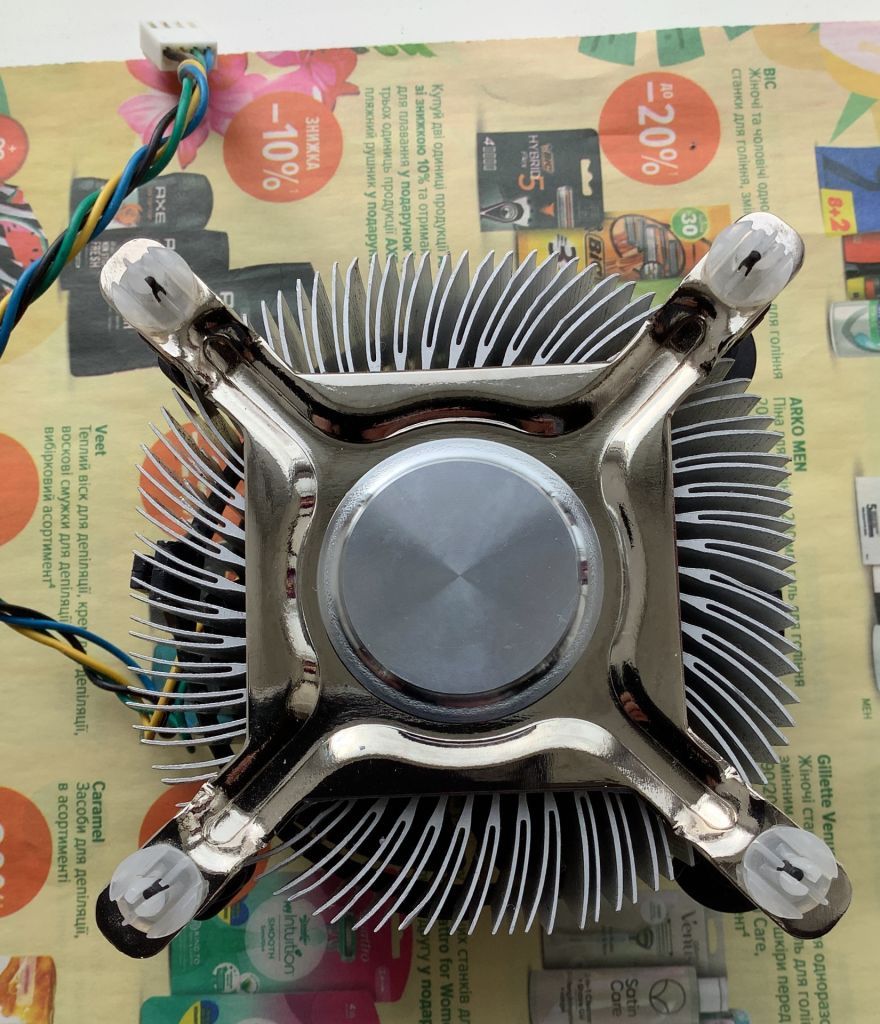 Кулер S775 Intel високий - фото фото фото 1