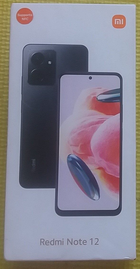 коробка от телефона xiaomi redmi note  12 + ЧЕХОЛ - фото фото фото 1