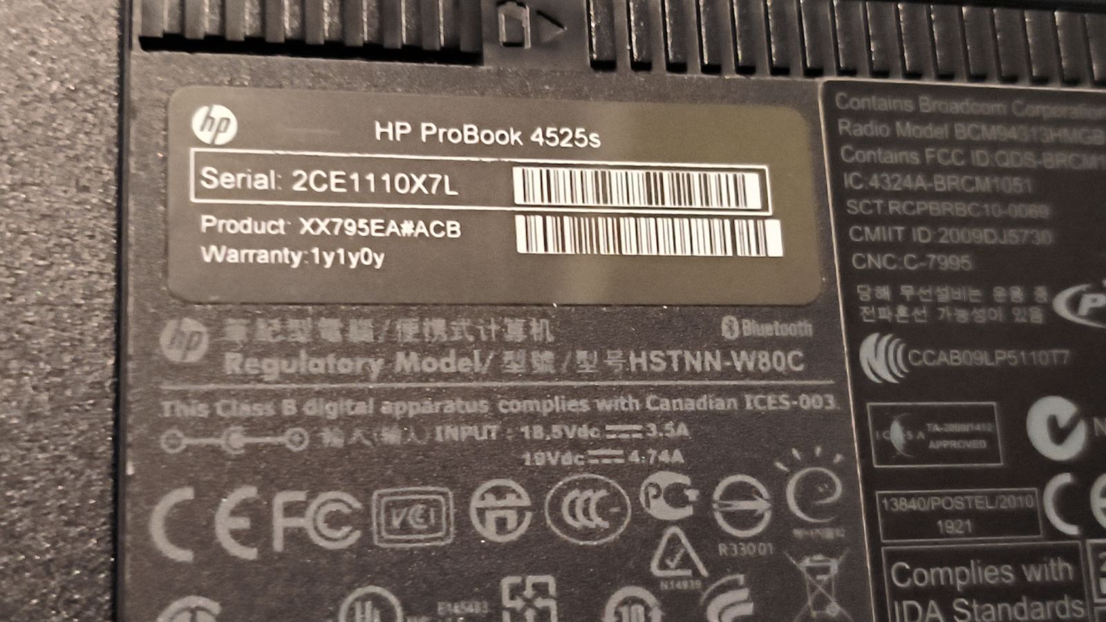 Ноутбук HP ProBook 4525s N1 - фото фото фото 6