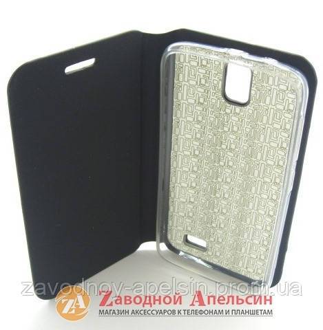 Чехол книжка Lenovo A328 Flip Cover black - фото фото фото 2