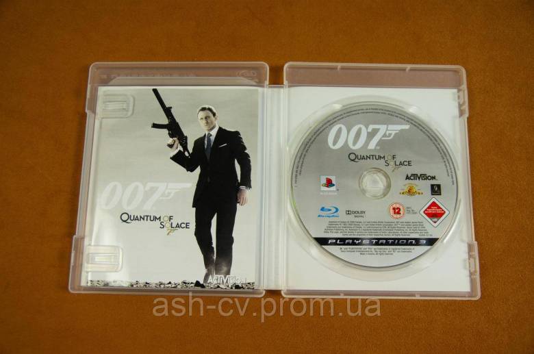 Диск для Playstation 3, гра 007 Quantum of Solace - фото фото фото 3