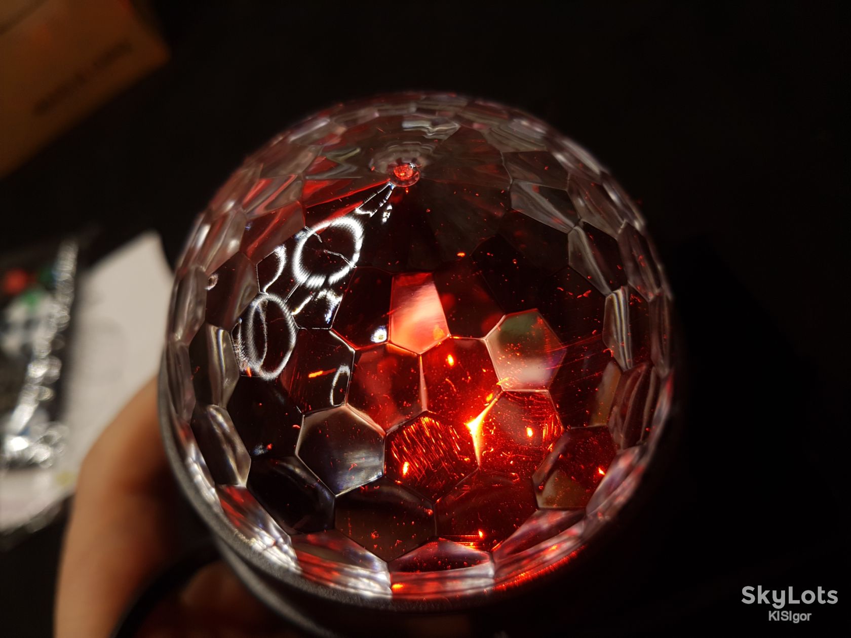 Світлодіодний диско-шар  (Magic Ball Light / LED RGB Party Light) *80976 - фото фото фото 9