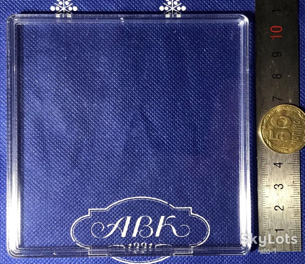 КВАДРАТНАЯ КАПСУЛА ДЛЯ МОНЕТЫ FABULOUS 15 silver collection Архістратиг Архистратиг Михаил родная НБУ - фото фото фото 9