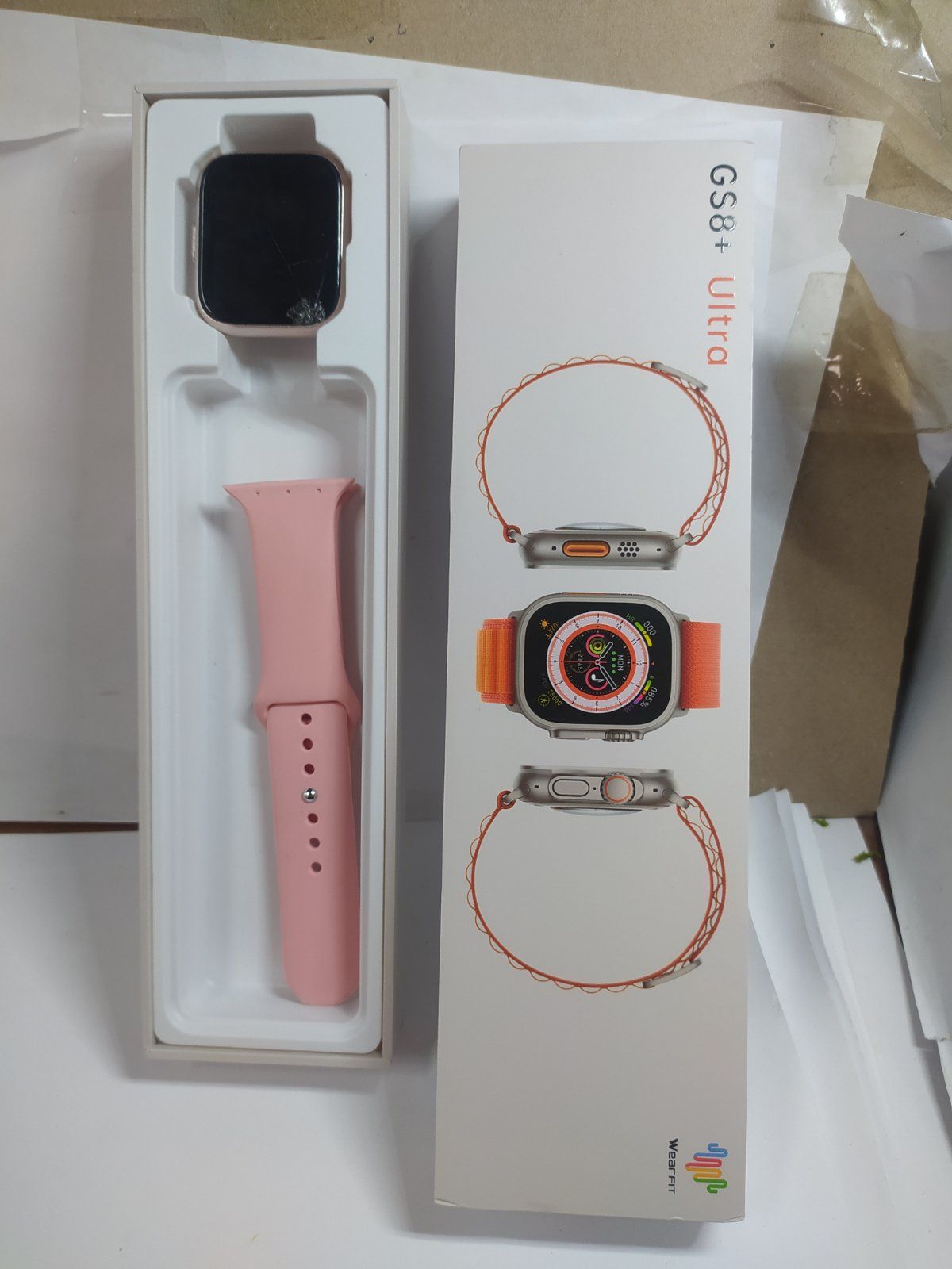 43271 Смарт годинник SMART WATCH GS8 ULTRA  , б/у,      (дефект) - фото фото фото 0