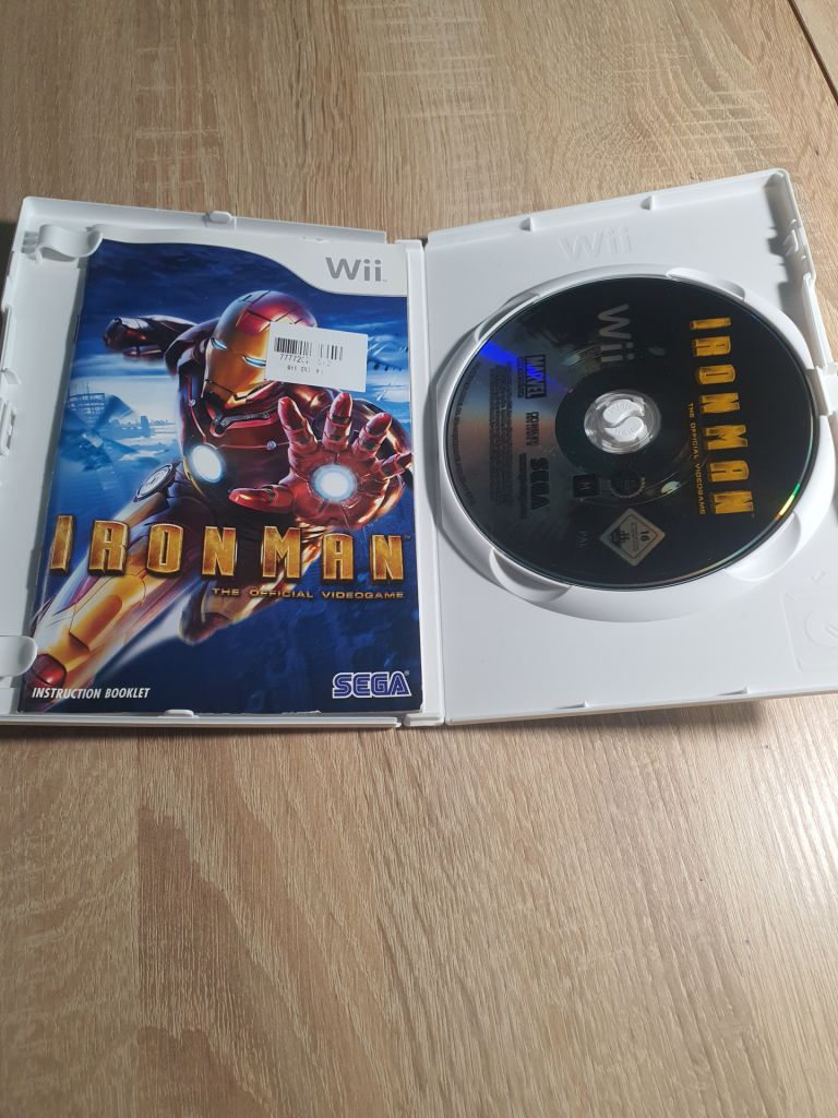 Диск Wii Iron man - фото фото фото 1