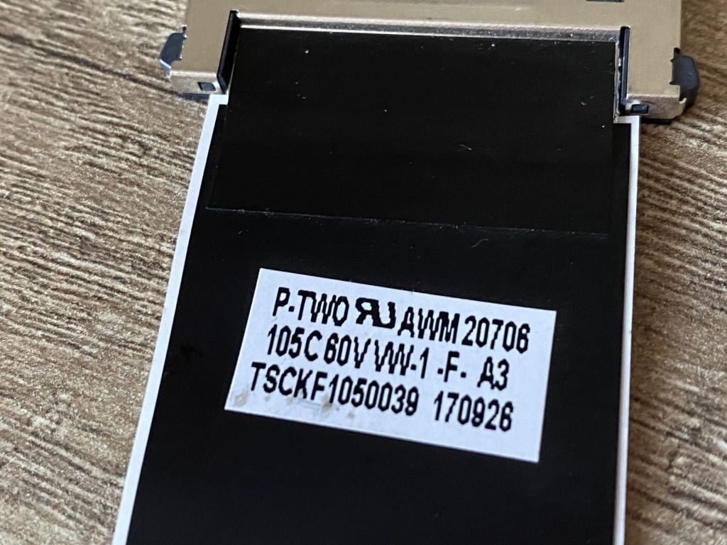 Шлейф LVDS TSCKF1050039 для телевизора Panasonic TX-40EXX689 - фото фото фото 1