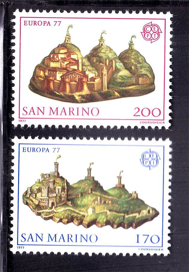 Сан Марино 1977 г MNH  - - EUROPA CEPT - - фото фото фото 0