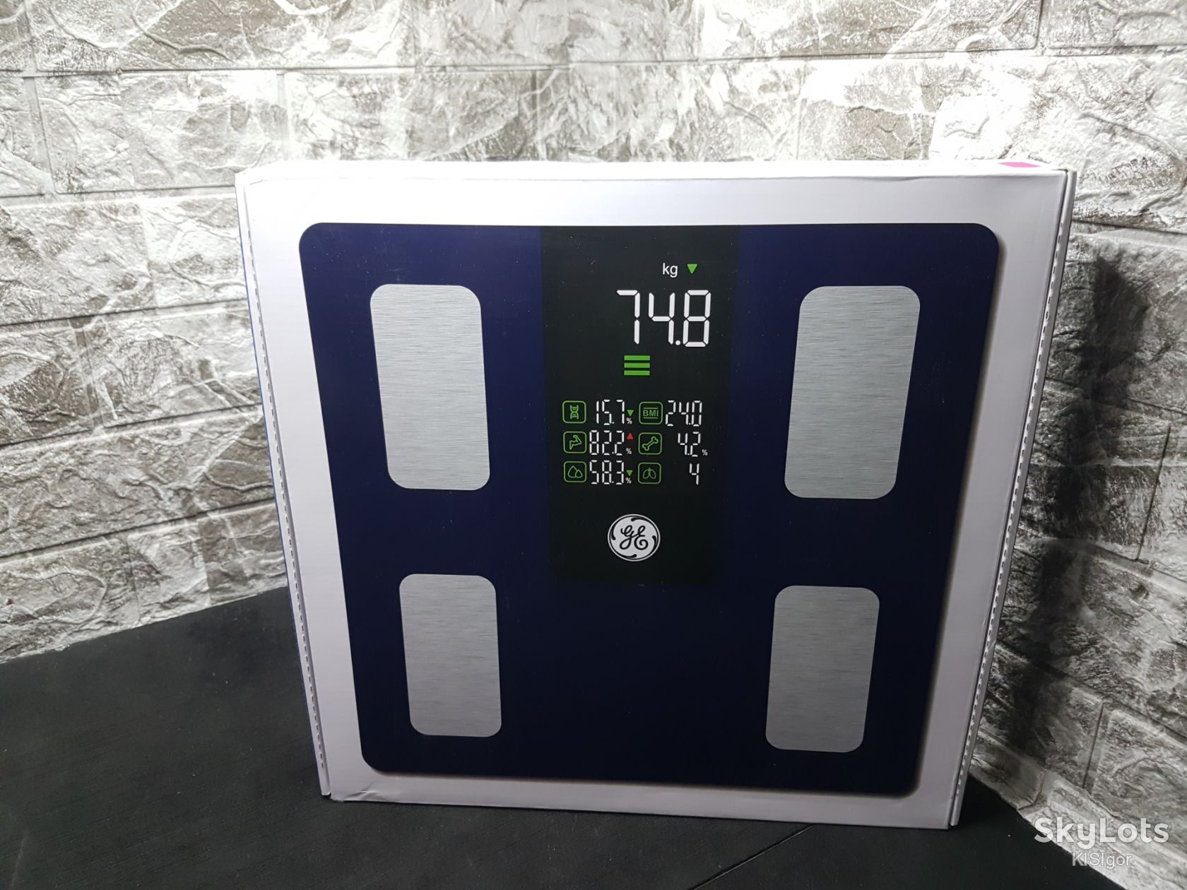 Розумні підлогові ваги GE Smart Body Fat Scale   (модель Fit Plus LN) *81196 - фото фото фото 9