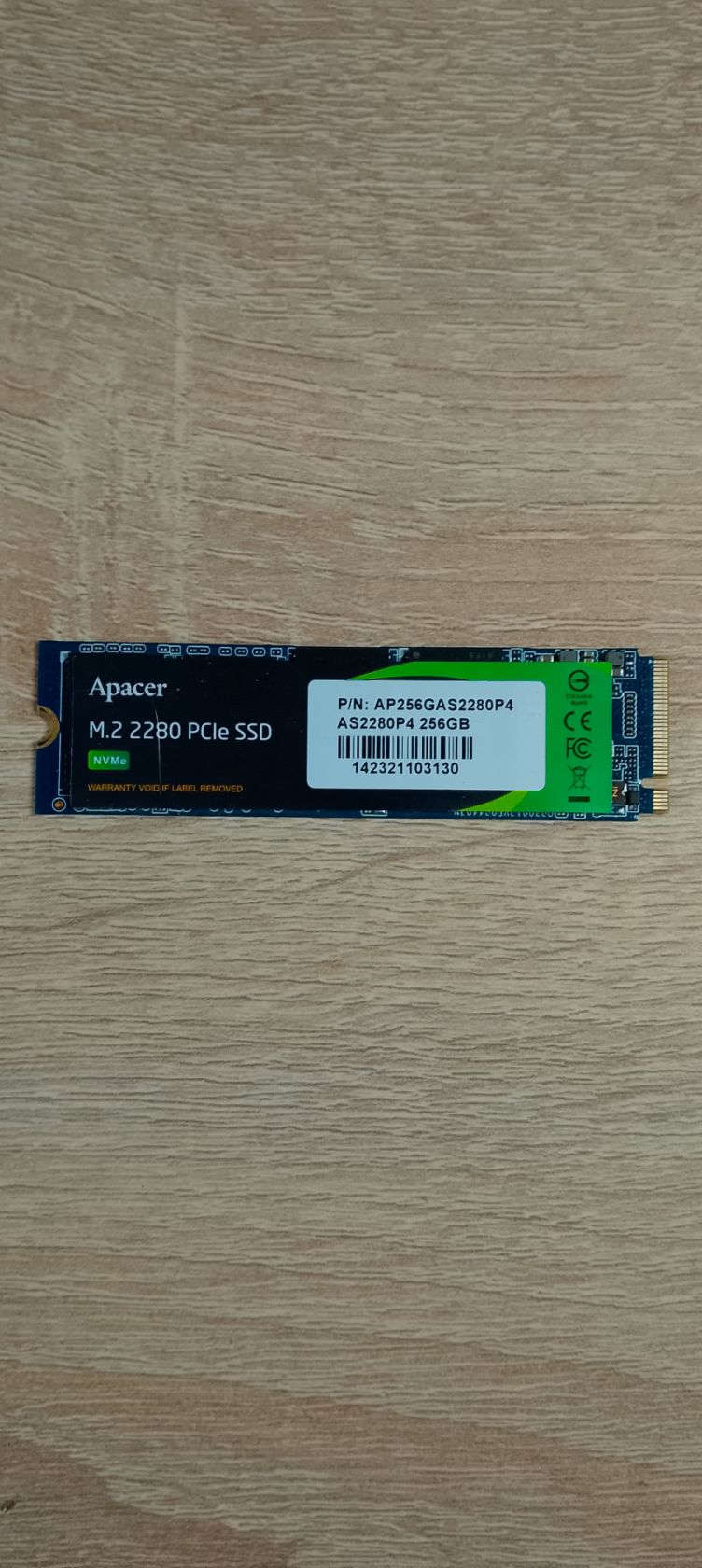 NVME Apacer AS2280P4 256 Gb - фото фото фото 0