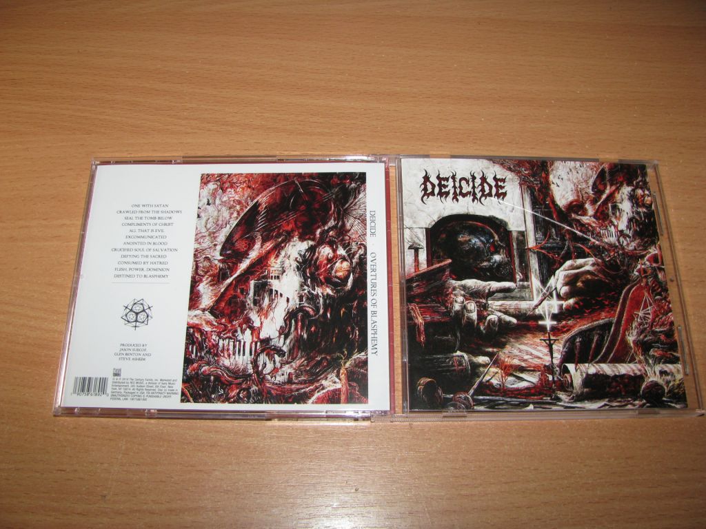 DEICIDE - Overtures Of Blasphemy  (2018 Century Media 1st press,Germany) - фото фото фото 0
