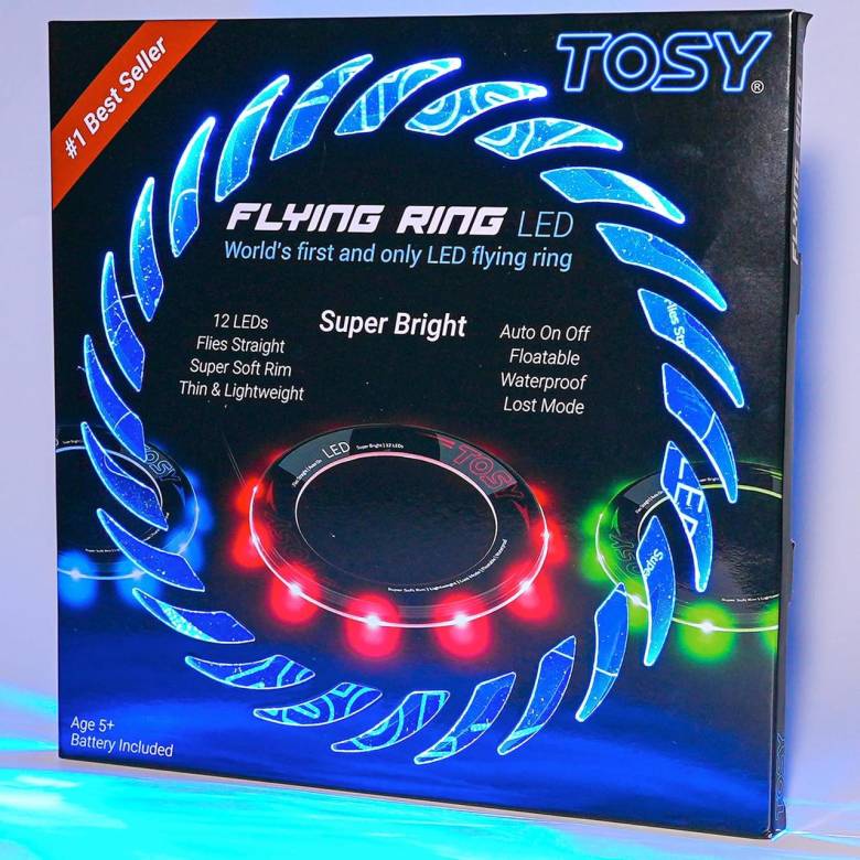 Летающее кольцо TOSY  16 миллионов цветов RGB или 12 светодиодов. - фото фото фото 0