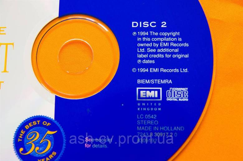 Музичний диск CD. CLIFF RICHARD (2cd) 1994 - фото фото фото 2