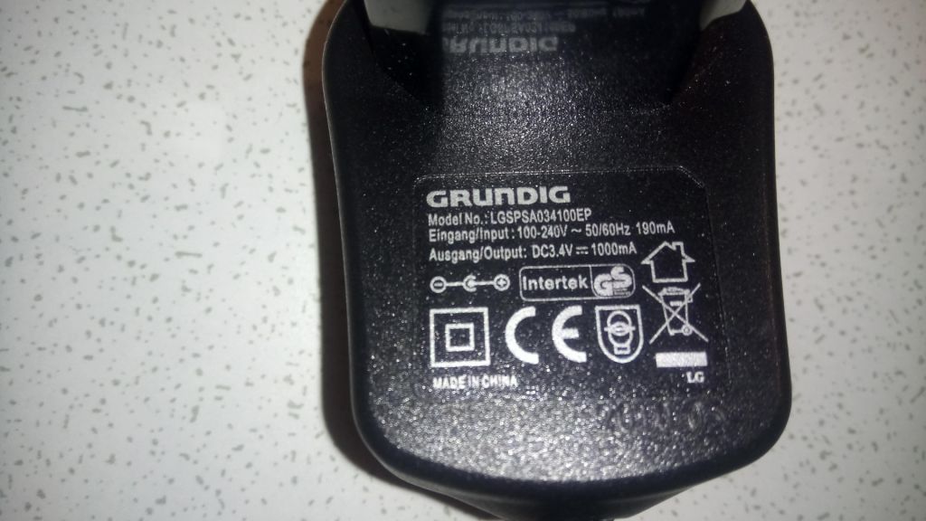 ЗАРЯДКА ДЛЯ GRUNDIG  3.4V 1A 69 ГРИВЕН - фото фото фото 2